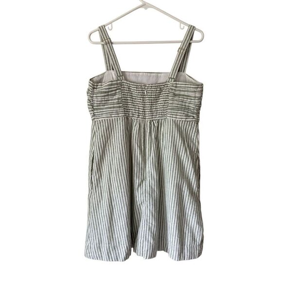 Abercrombie & Fitch Emerson Linen Blend Skort Romper size L Tall - Picture 3 of 11